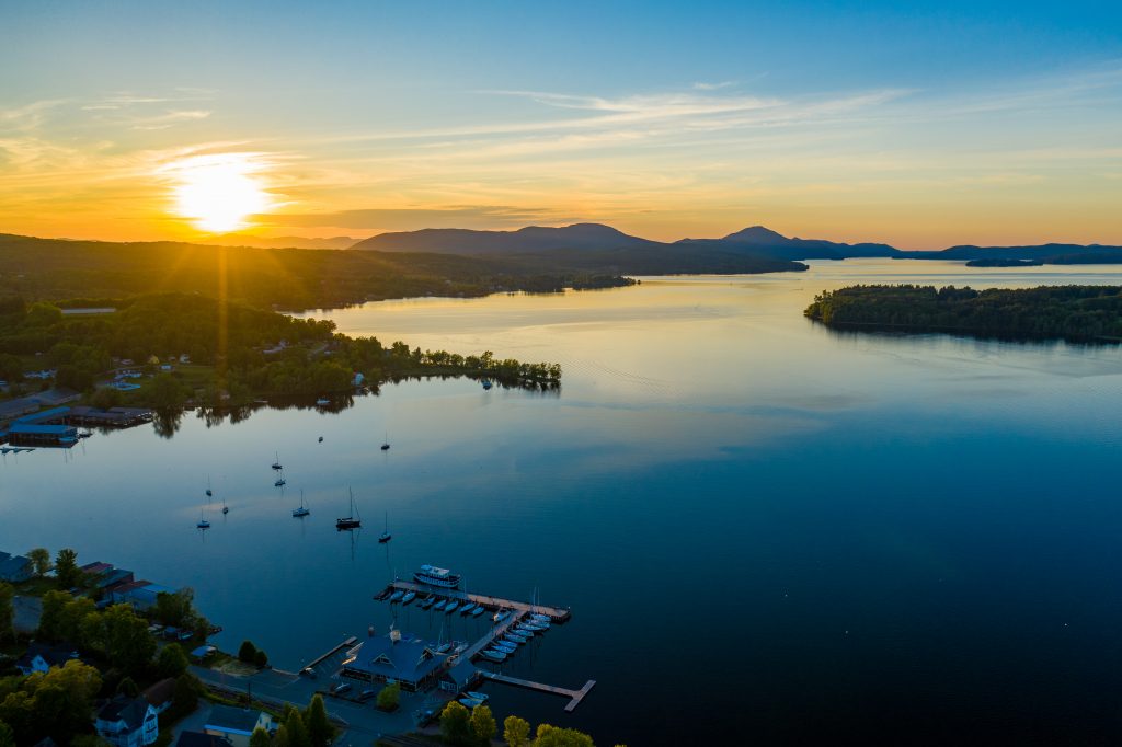 scenic view of lake